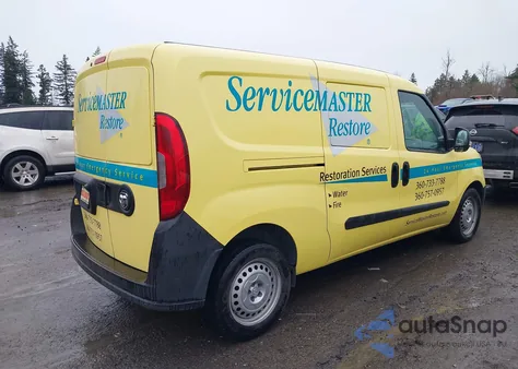 2017 Ram Promaster City Tradesman z USA, uszkodzony, nr VIN ZFBERFAB3H6D34603